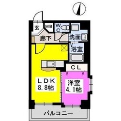 メゾンド　オハナの物件間取画像